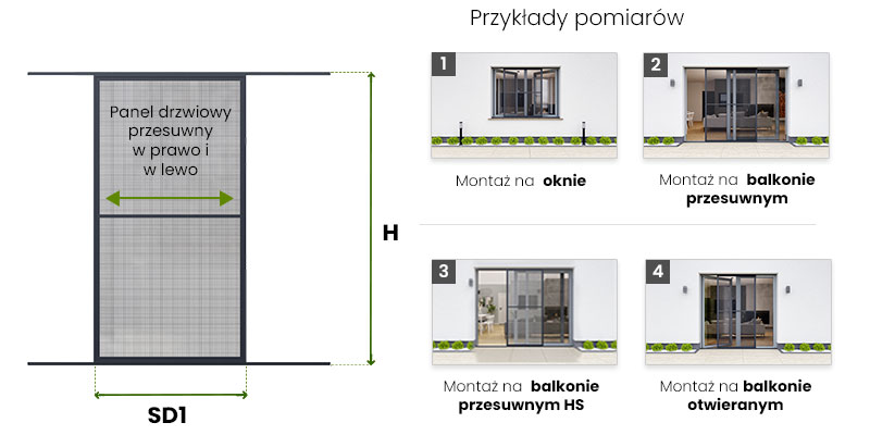 Pomiar moskitiery przesuwnej, moskitiera drzwiowa przesuwana pomiary, moskitiery przesuwane jak mierzyć, moskitiera slim wymiarowanie