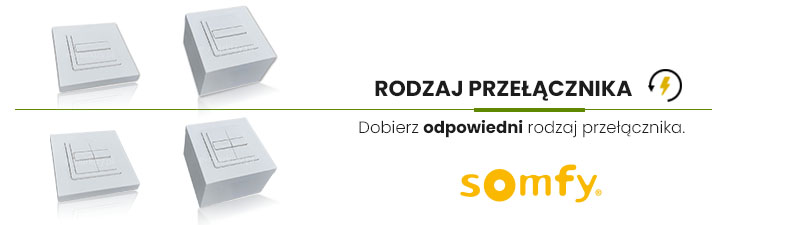 Dobierz odpowiedni rodzaj przełącznika. Przełącznik uniwersalny z zastosowaniem do żaluzji fasadowych, żaluzja fasadowa sterowanie przełącznikiem, przełącznik ścienny do żaluzji zewnętrznych